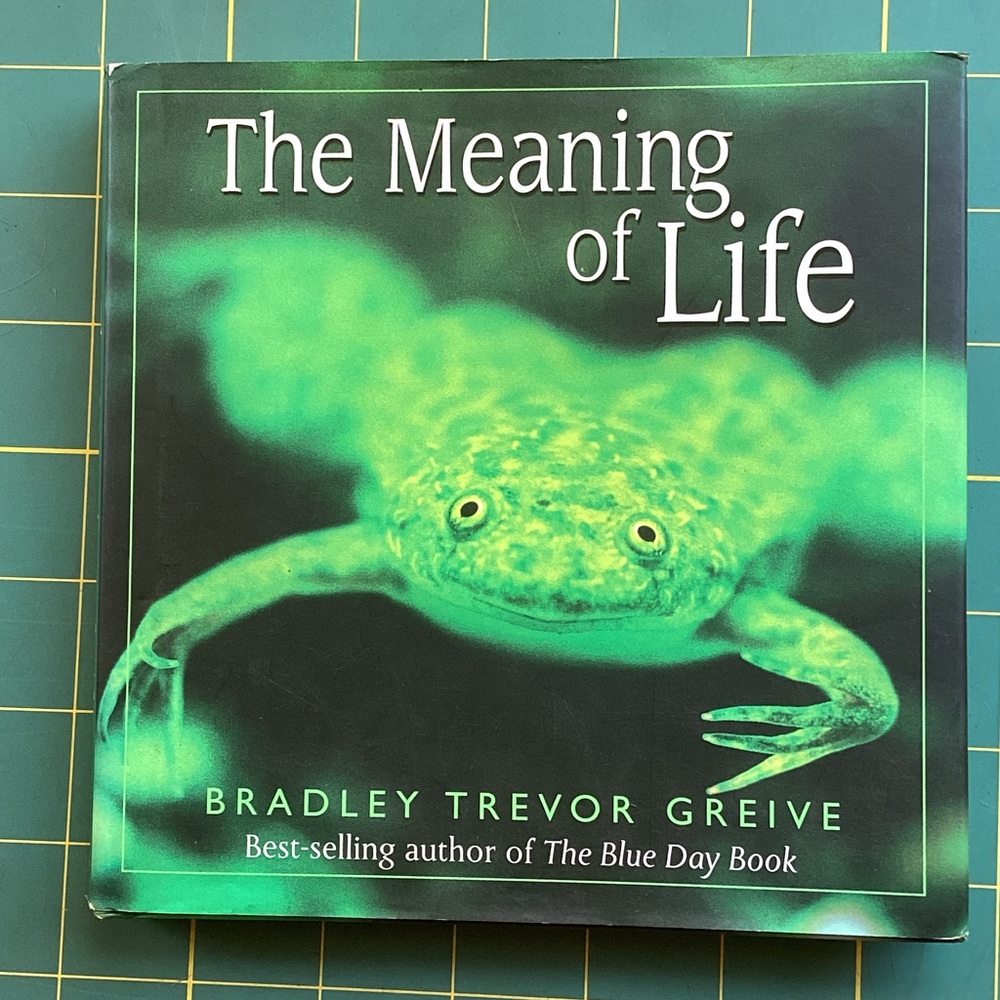The Meaning of Life Book Inspirational Animals Gifts Hippie Boho Healing